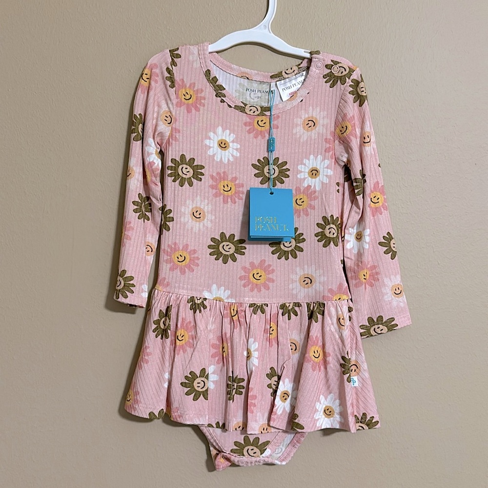 Posh Peanut bodysuit twirl NWT